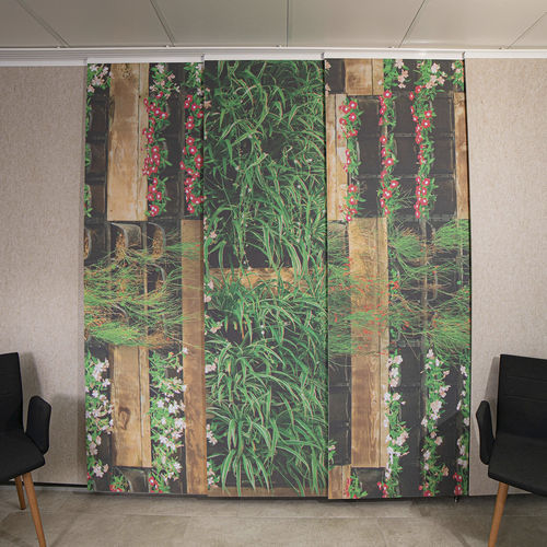 Panneau acoustique mural - SLIDE SILENCE - Ideatec Advanced Acoustic Solutions - en fibre de polyester / rectangulaire / coloré