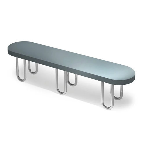 Banc de vestiaire contemporain - SPIDER - Fit Interiors - en MDF stratifié / en inox / sans dossier