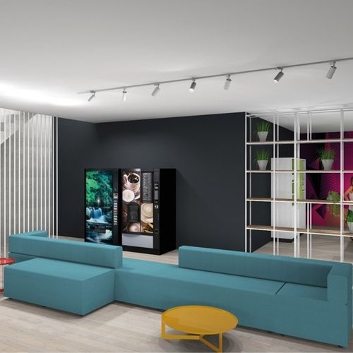 Canapé modulable - COMBO - Fit Interiors - contemporain / en simili cuir / tapissé