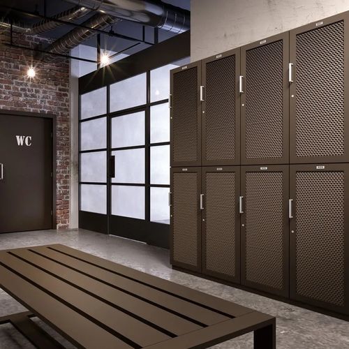 Casier vestiaire en métal - FACTORY - Fit Interiors - pour établissement public / pour installation sportive / professionnel
