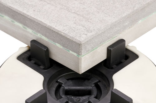 Plancher technique en grès cérame - X-FLOOR - NEWFLOOR - à haute résistance / antidérapant / hydrofuge