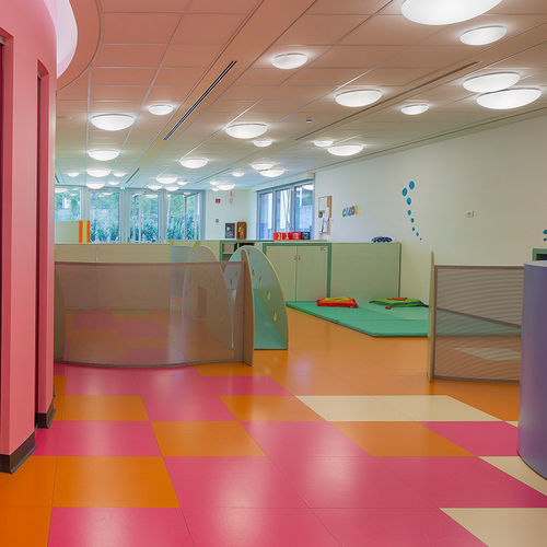Revêtement de sol en caoutchouc - NEWFLOOR - d'intérieur / professionnel / en dalles
