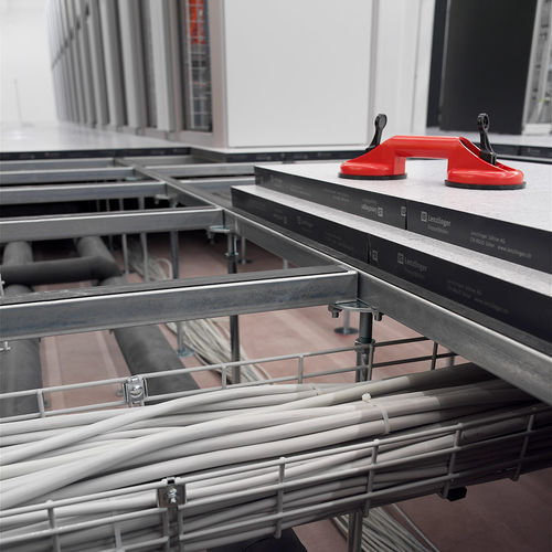 Structure pour plancher technique en métal - TYPE 8 - Lenzlinger Access Floors - à haute résistance / d'intérieur
