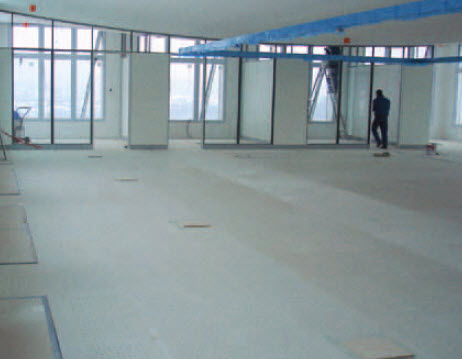 Plancher technique stratifié - COMBI  T - MERO-TSK - d'intérieur