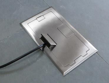 Boîtier électrique à encastrer - R1X - FBS - Floor Box Systems - au sol / pour prise de courant