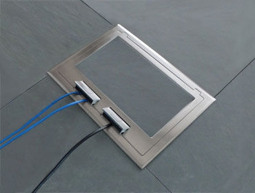 Boîtier électrique à encastrer - R3X : R34 - FBS - Floor Box Systems - au sol / pour prise de courant