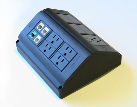 Boîtier électrique en saillie - MS10166 - FBS - Floor Box Systems - pour prise de courant