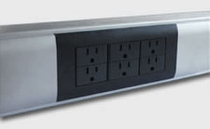 Goulotte de câblage en aluminium - . - FBS - Floor Box Systems - murale / professionnelle