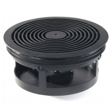 Diffuseur d'air de sol - 80 CFM - CAMINO Modular Systems Inc - rond