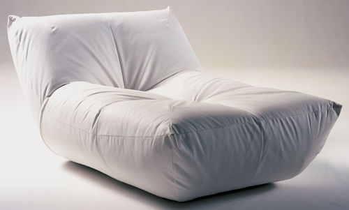 Méridienne contemporaine - PAPILLON - Giovannetti Collezioni - en tissu / en acier / avec piètement en acier