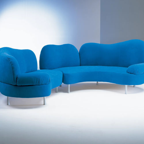 Canapé modulable - GIROVAGHI - Giovannetti Collezioni - d'angle / contemporain / en velours