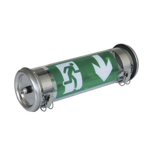 Éclairage de secours en saillie - COULOMB LSC EVAC - Sammode - tubulaire / à LED / en polycarbonate
