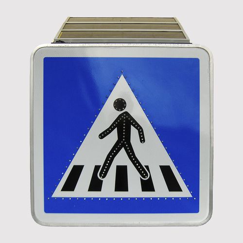 Panneau de signalisation routière solaire - ECO-C20A - Eco-Innov
