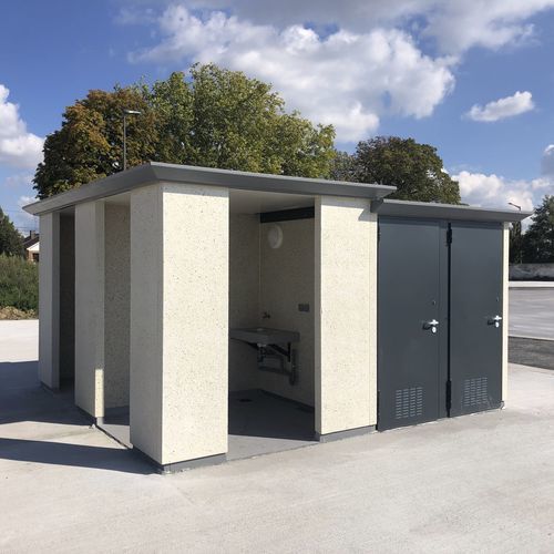 Bloc sanitaire en béton - SANINOMADE - Francioli