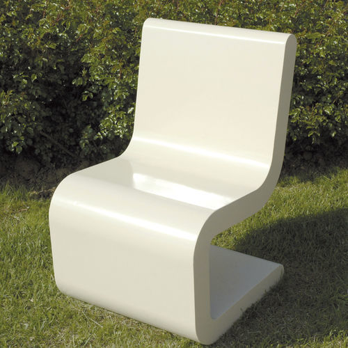 Fauteuil urbain contemporain - ALIOTH - Francioli - en béton / en béton / beige