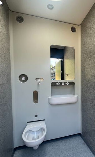 toilette publique automatique - FRANCIOLI