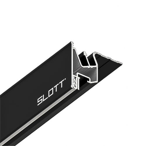 Profilé en aluminium - SLOTT40 & 80 - Saros Est OÜ - de rive / pour plafond / système de rails