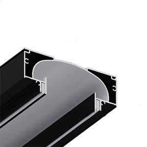 Profilé en aluminium - SLOTT 50 - Saros Est OÜ - avec section symétrique / pour éclairage à LED