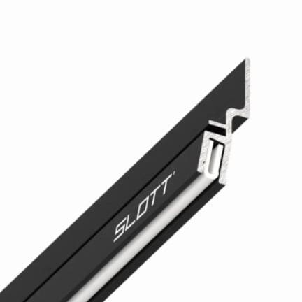Profilé en aluminium - EUROSLOTT - Saros Est OÜ - de rive / pour plafond / pour éclairage à LED