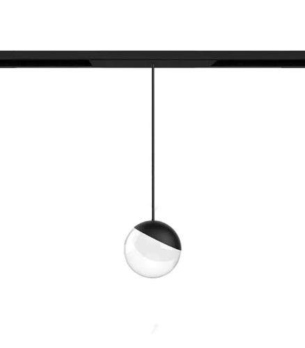 Éclairage sur rail à LED - Suspended Ball - Saros Est OÜ - sphérique / en métal / professionnel