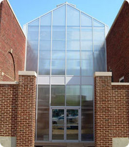 Panneau en verre à contrôle solaire - Solar Innovations, Inc. - transparent / pour façade / plat