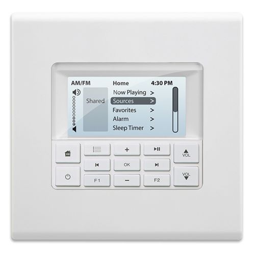 Clavier de commande pour équipement multimédia - MDK-C6 - Russound - mural
