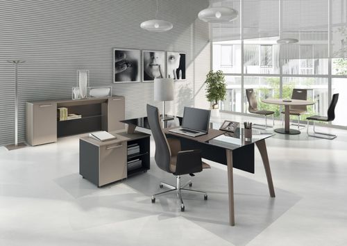 Bureau de direction - ATTIVA - Codutti Furniture Srl - contemporain / en bois / en stratifié