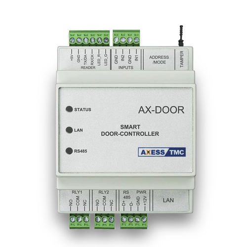 Module de contrôle pour système domotique - AX DOOR  - Axess TMC - sur rail DIN / Ethernet / d'intérieur