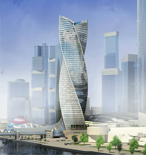 Mur-rideau ossature autoportante - EVOLUTION TOWER - Josef Gartner - en métal et en verre