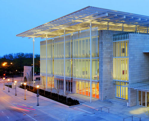 Brise-soleil en aluminium - THE MODERN WING - Josef Gartner - pour façade / horizontal
