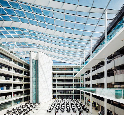 Vitrage extérieur collé VEC - ALLIED IRISH BANKS HEADQUARTERS - Permasteelisa