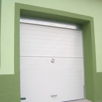 Porte de garage basculante - Angel Mir – Portes Bisbal - en acier galvanisé / automatique