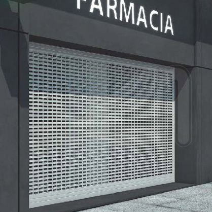 Porte de garage enroulable - LP 80 ES - Angel Mir – Portes Bisbal - en aluminium / automatique
