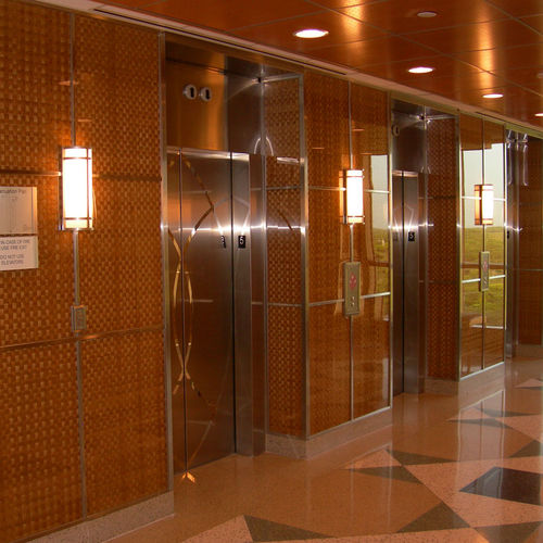 Panneau en verre feuilleté - SUMIGLASS - ARCH Aluminum & Glass Co., Inc. - translucide / imprimé / pour agencement intérieur