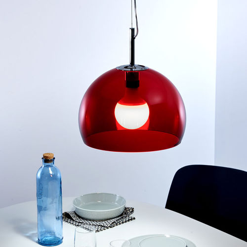 Suspension - IGLU - Pujol Iluminacion - en acier / en méthacrylate / contemporaine