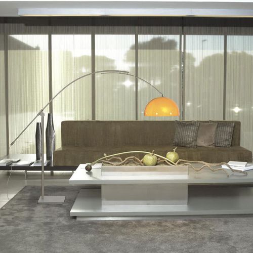 Lampe sur pied - RETRO - Pujol Iluminacion - en acier / en méthacrylate / contemporaine