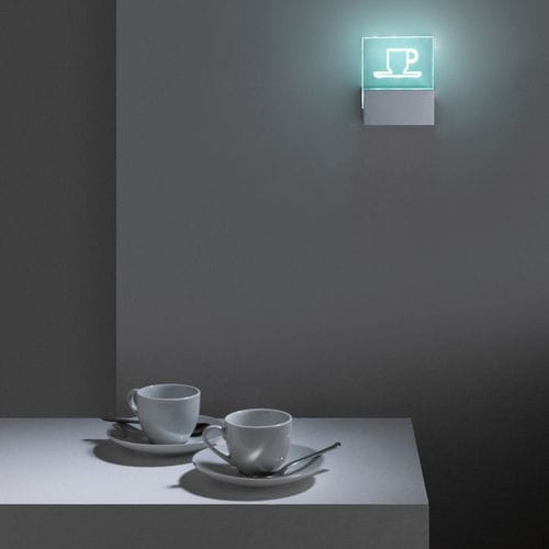 Système de fixation en méthacrylate - SIGNE - Pujol Iluminacion - aluminium / pour mur / éclairé