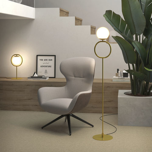 Lampe sur pied - SPHERE - Pujol Iluminacion - en métal / en verre / contemporaine