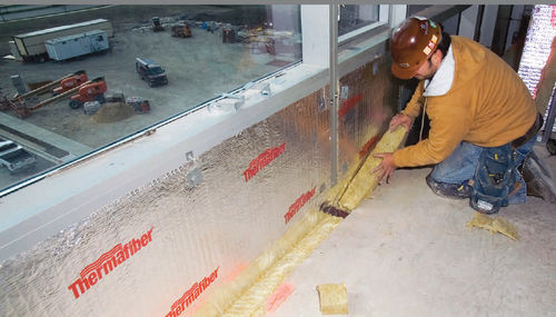 Isolant thermo-acoustique - SAFING™ - Thermafiber, Inc - en laine minérale / en panneaux / pour intérieur