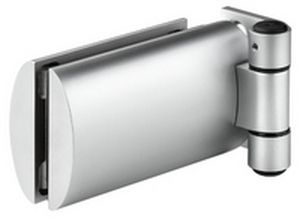 Charnière pour porte en verre - GLISS: GAHA - Serrature Meroni S.p.A. - acier / contemporaine