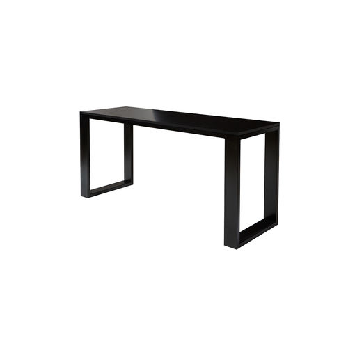 Console contemporaine - DEFER - Viveti - en métal laqué / avec piètement en métal laqué / rectangulaire