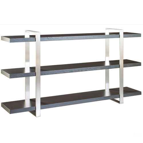 Étagère contemporaine - STEEL - Viveti - en bois laqué / en acier / pour hôtel