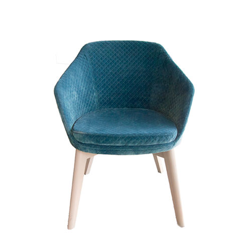 Chaise contemporaine - NUOVO - Viveti - d'intérieur / en tissu / tapissée
