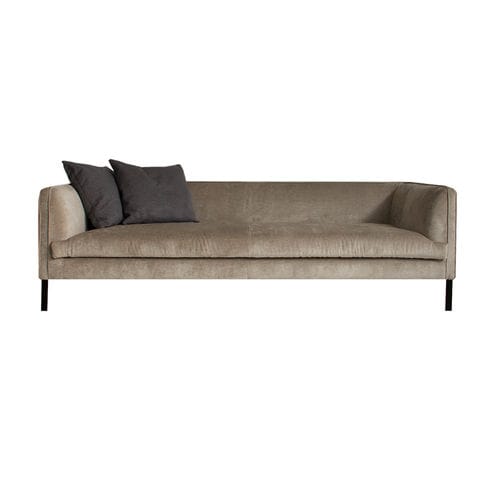 Canapé contemporain - SOIL - Viveti - en tissu / marron / contract