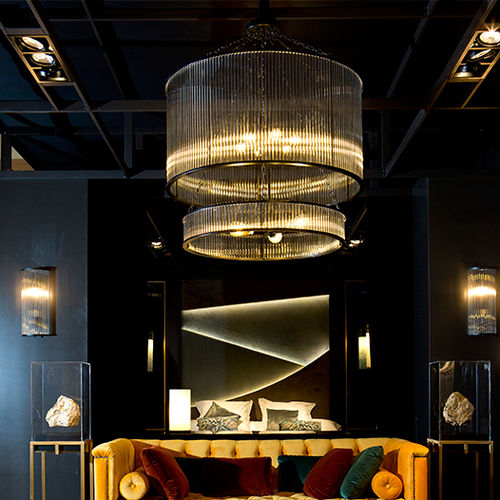 Lustre contemporain - KRON - Viveti - en verre