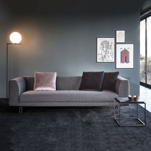 Canapé modulable - Alexander - Mussi Italy - d'angle / design minimaliste / en tissu