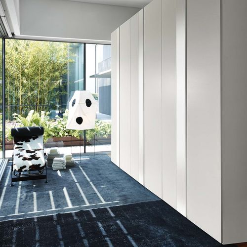 Armoire contemporaine - SUITE - ORME - en bois / en bois laqué / à portes battantes
