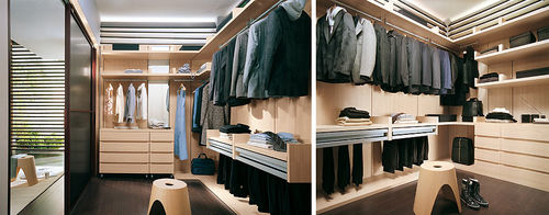 Dressing en bois - SPAZIOCAB - ORME