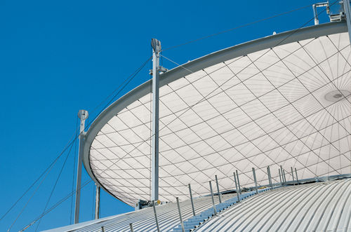 Membrane architecturale en ETFE - VISTALEGRE - Hightex - en polyester / en PVC / pour structure tendue rétractable