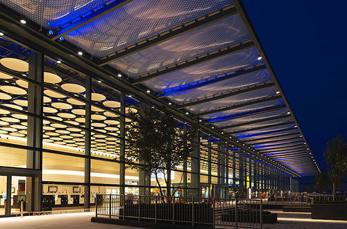 Membrane architecturale en tissu - HEATHROW TERMINAL 4 - Hightex - en ETFE / fibre de verre / pour structure tendue